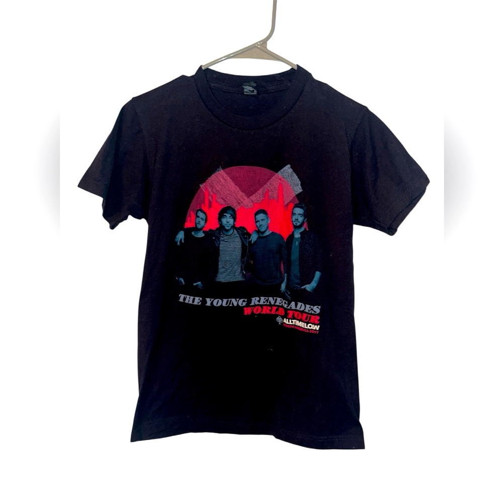 All Time Low The Young Renegades 2017 Tour T-Shirt Size Small